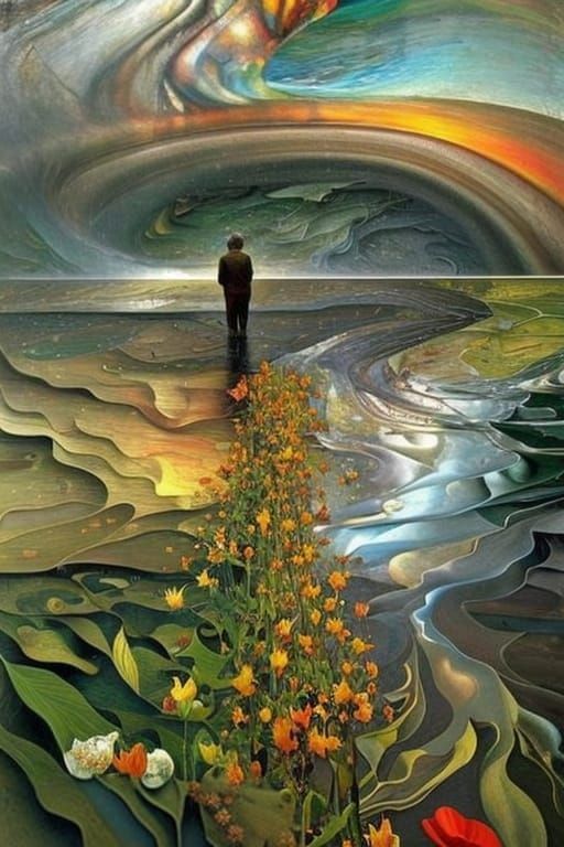 Surreal Reality: A Bizarre, Technicolor Dreamscape