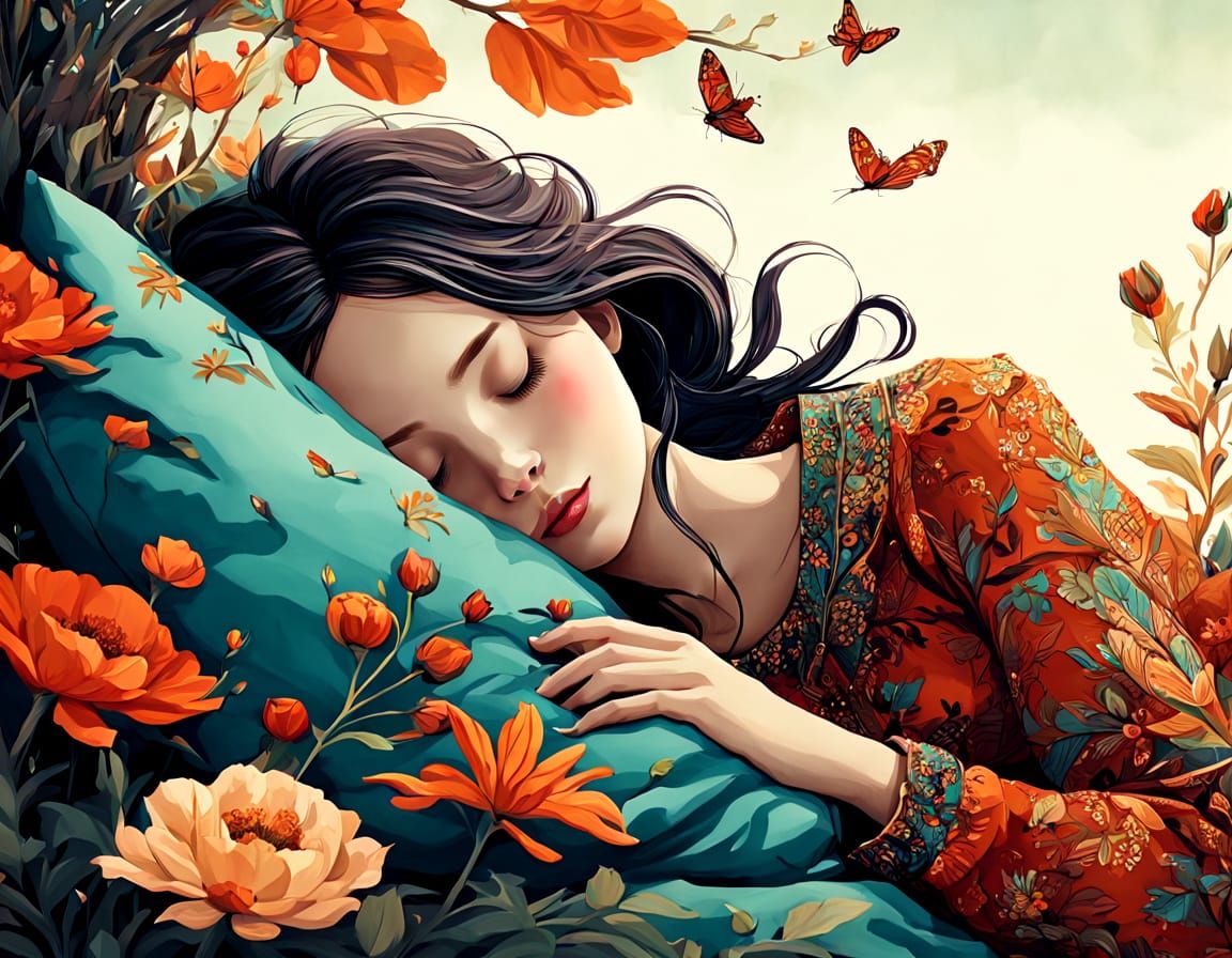 Whimsical Dreamer in Moody HDR