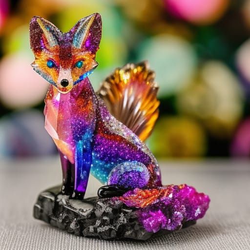 Ammolite Fox