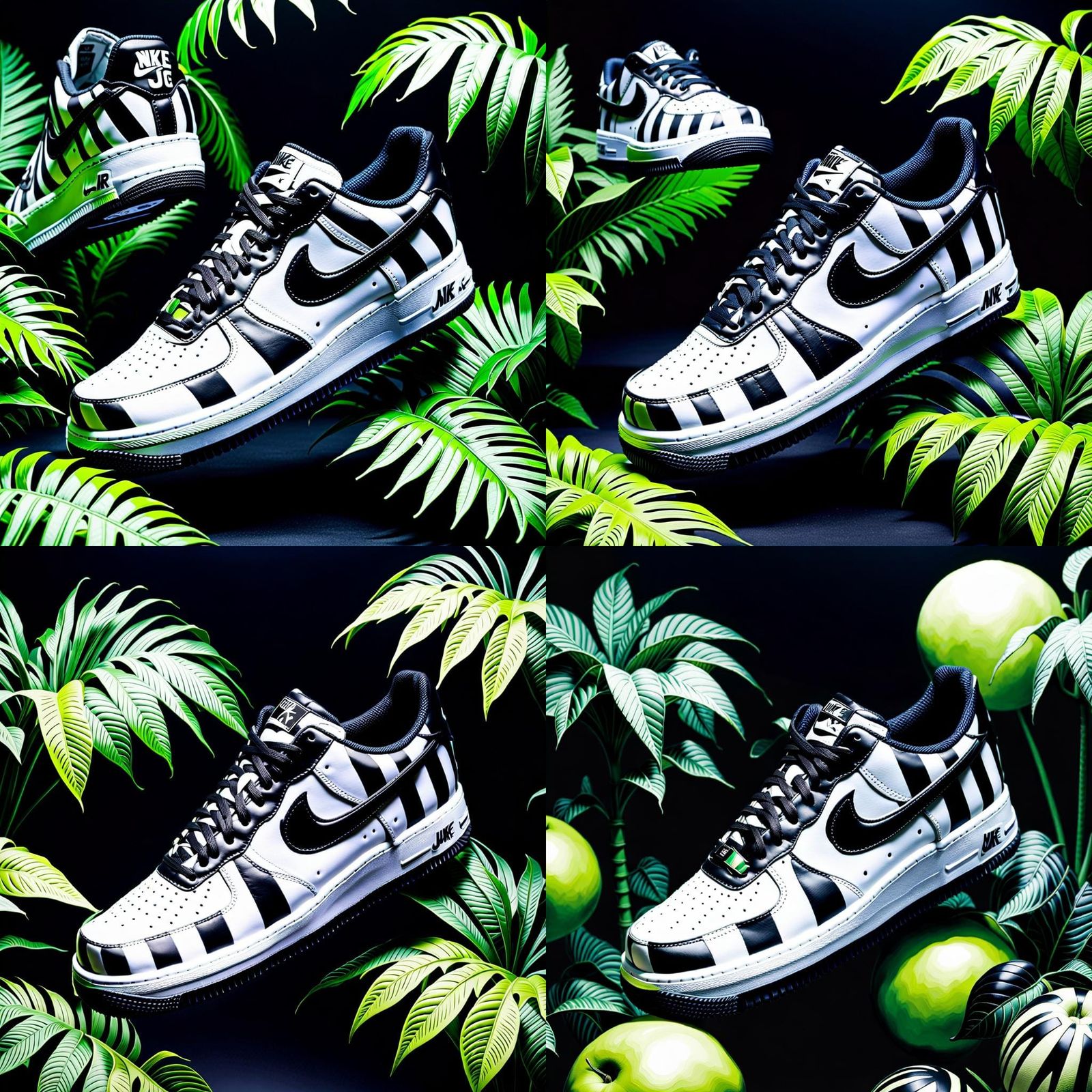 Beetlejuice Nike Air Force One Limited Edition Sneakers