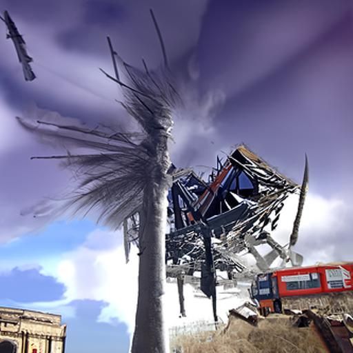 AI Interpretation of Unspecified Devastation