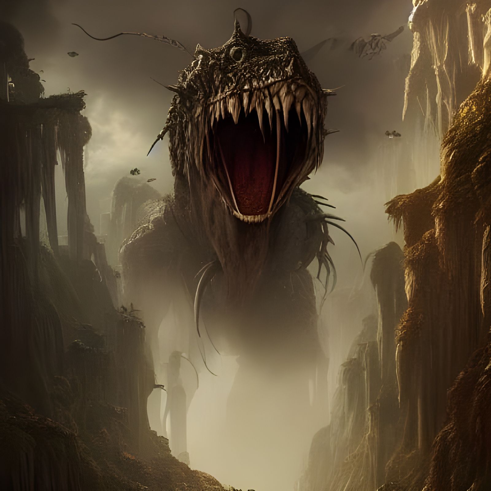 Epic Cinematic Creatures in Detailed Digital Painting