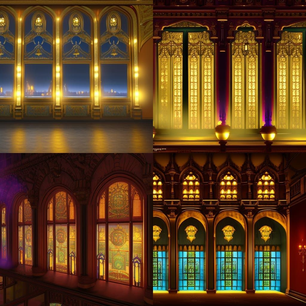 Victorian City Lights in Royal Hall