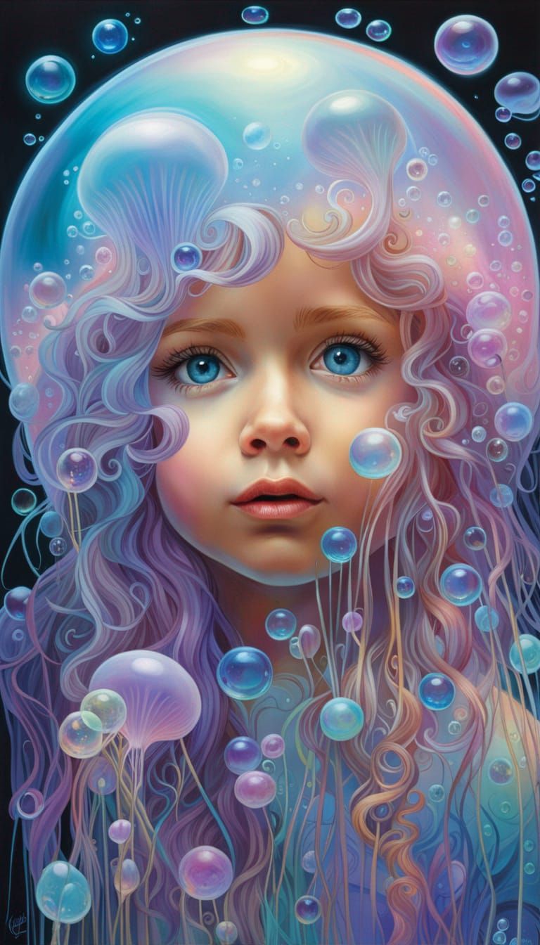 Jellyfish??  Maybe I’ll Say She’s The Guardian Of The Jellyfish Fields