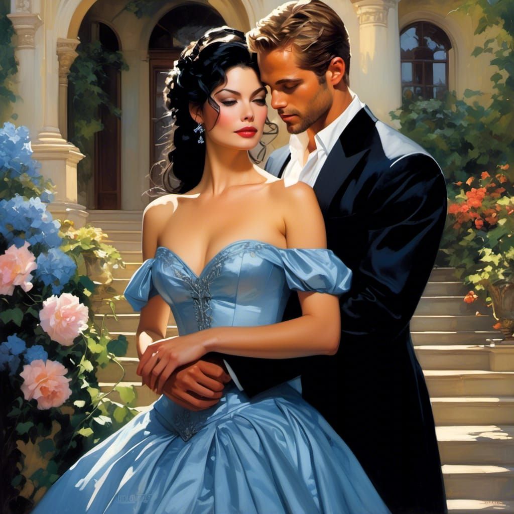 Romance book cover The Lady and the Cad