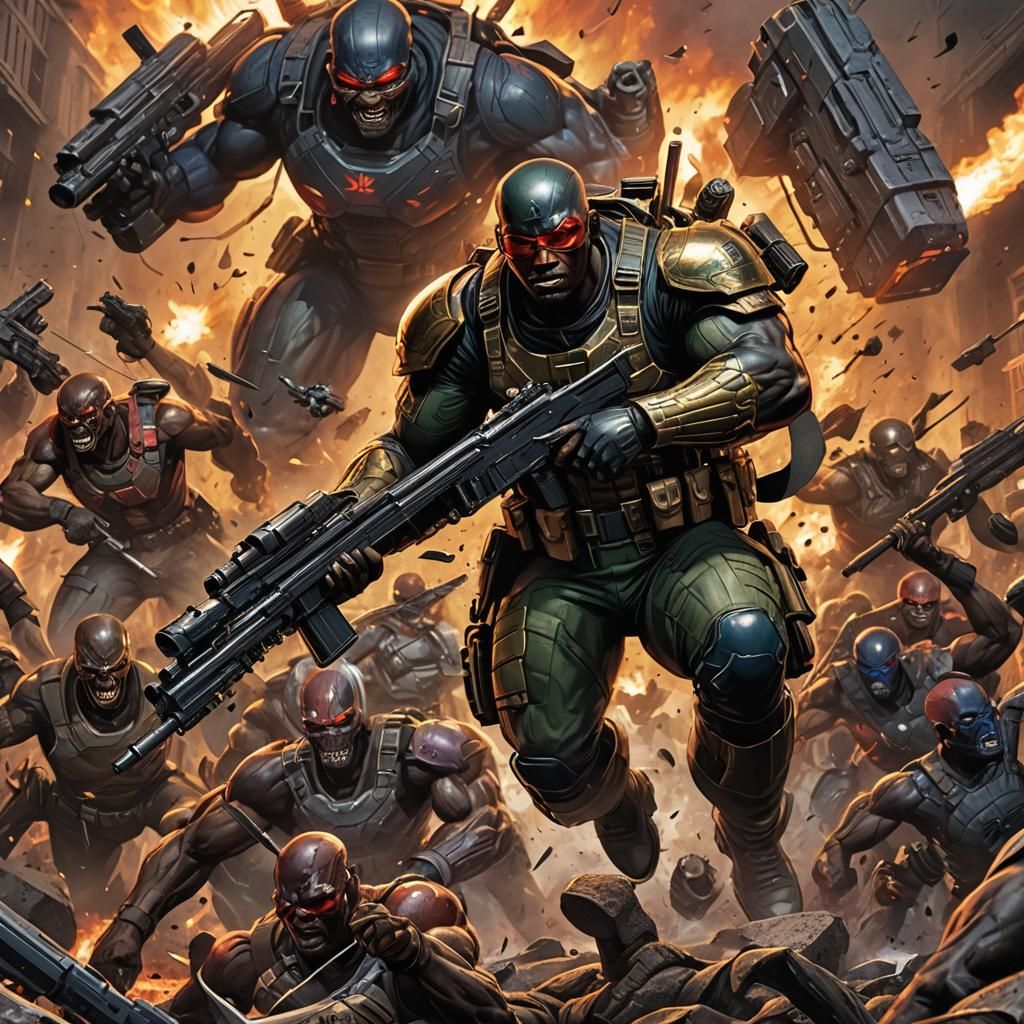 Triple 6: Super Soldier Fighting Demons in Hell