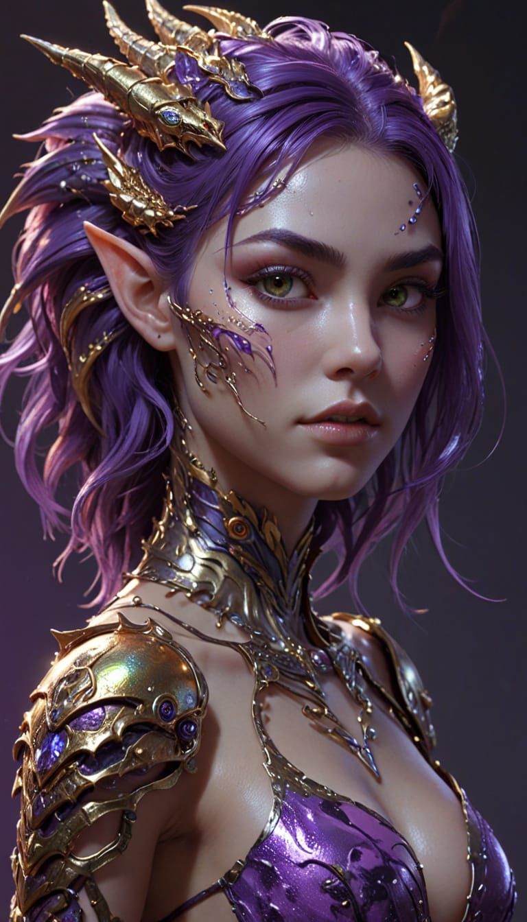 Surreal Hybrid Fantasy Creature Reveals Blended Beauty