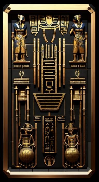 Organic Egyptian Motherboard Sarcophagus Fusion