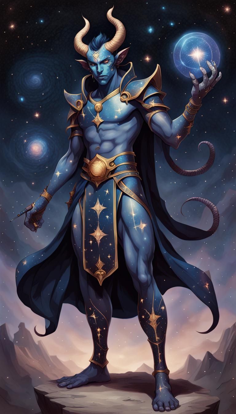 Celestial Four-Armed Sorcerer Character Sheet