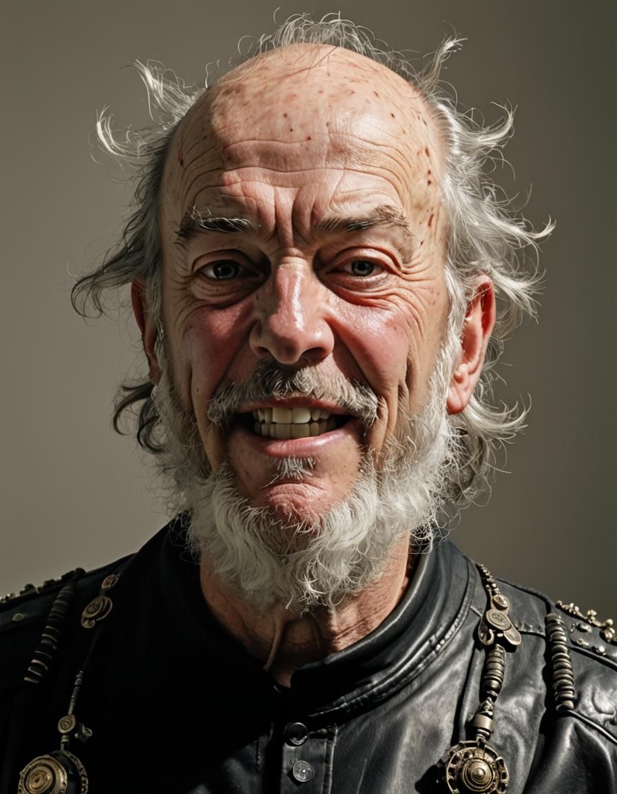 Celestial Beings Dine in a Gritty, Subdued Restaurant