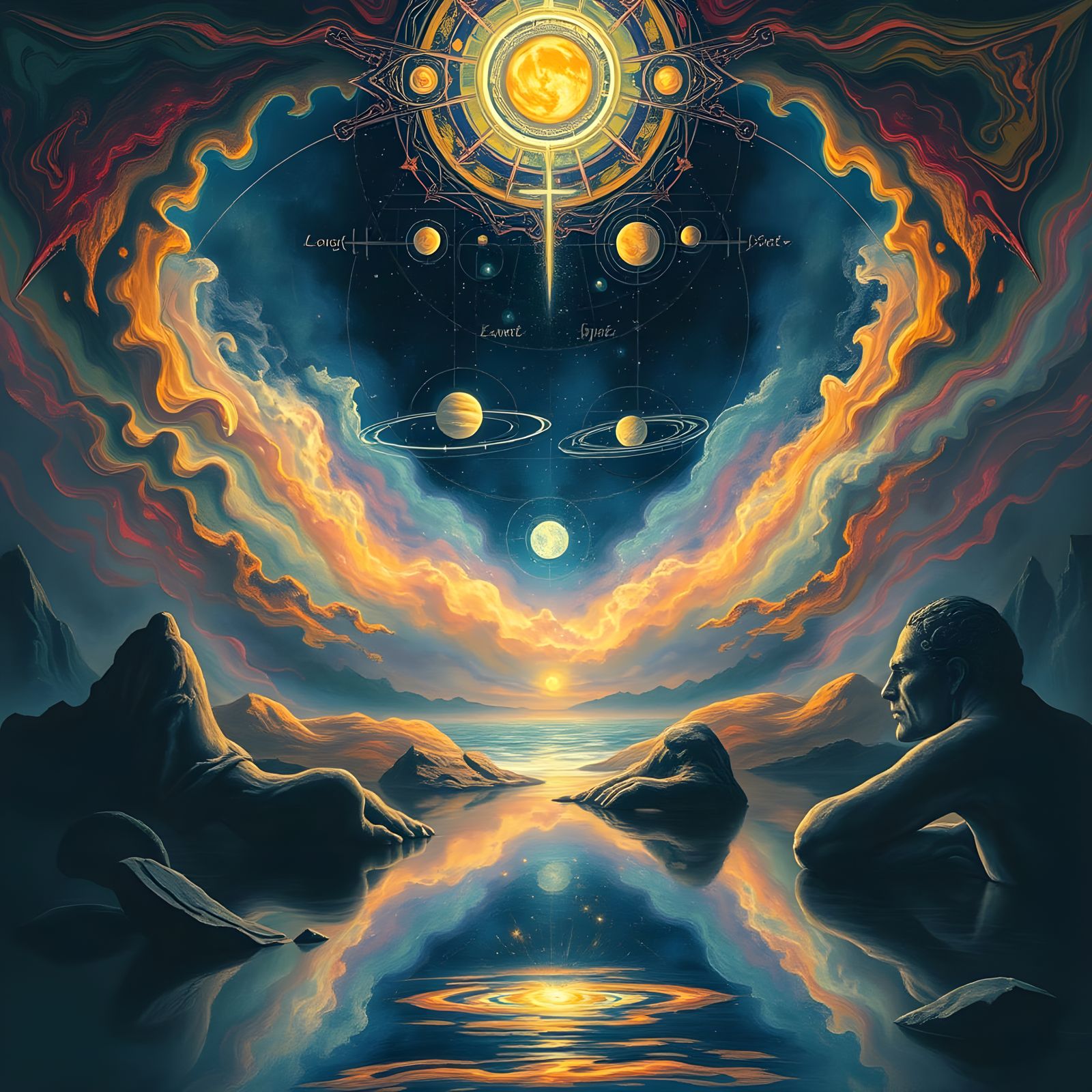 Surreal Cosmic Duality Revealed