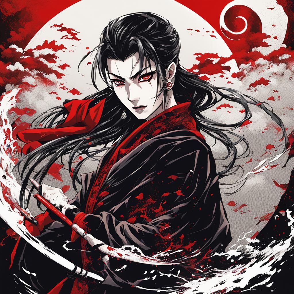 A 27 years old adult woman whose name is Vampir.She is a vampire like woman who is a mistress and a leader of an organis...