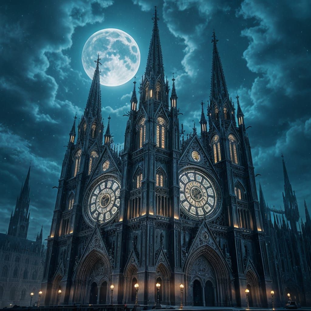 Clockwork Cathedral: Gothic Steampunk Architecture