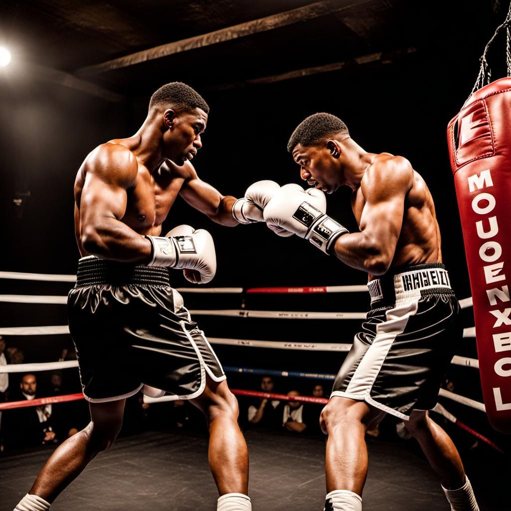 Boxers Face Off in Underground Boxing Match