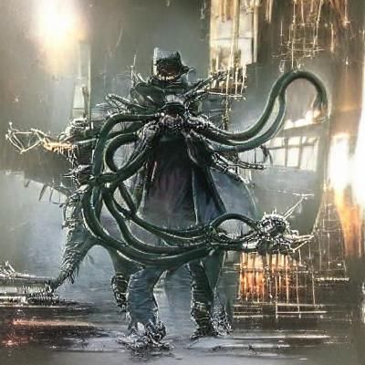 Bloodborne Doc Ock Boss Concept Art