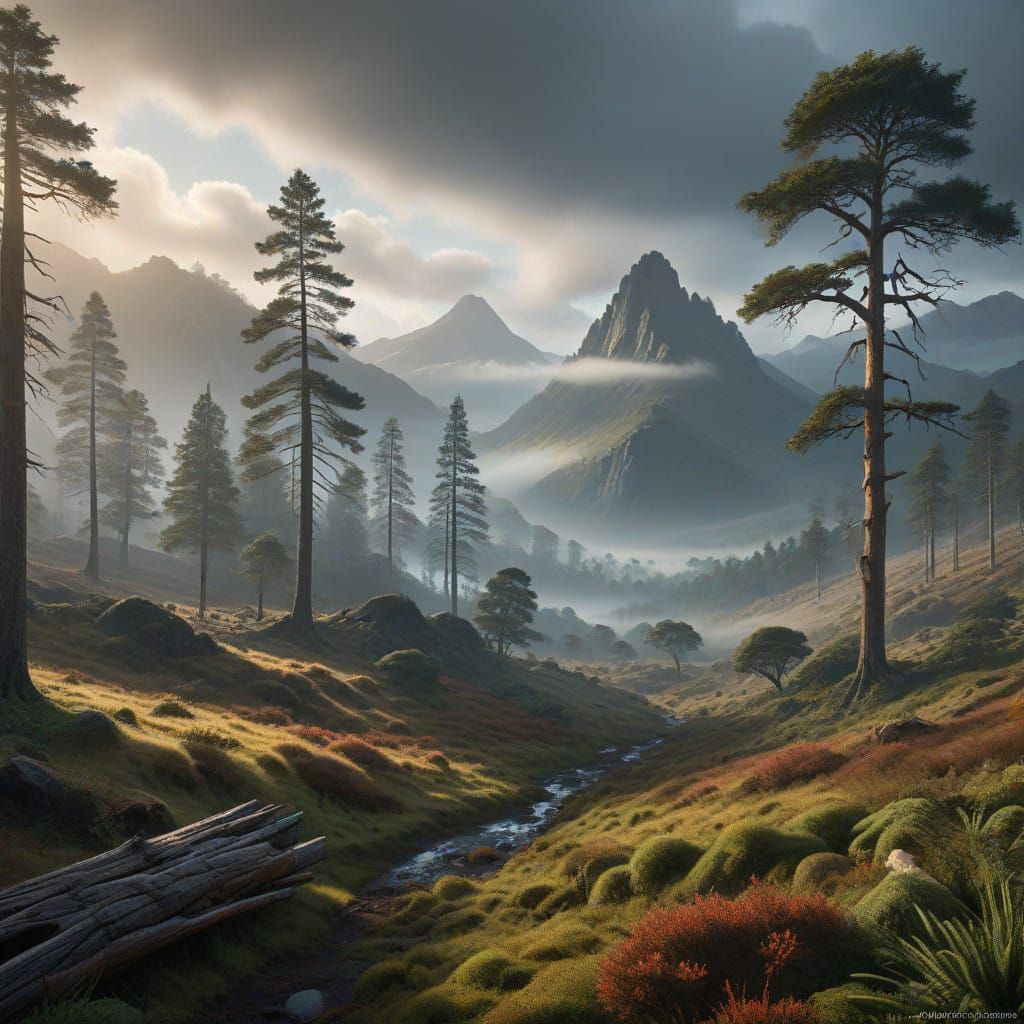 A misty morning in the highlands, where cedar trees and exotic sandalwood stretch toward the horizon. The scent of warm,...