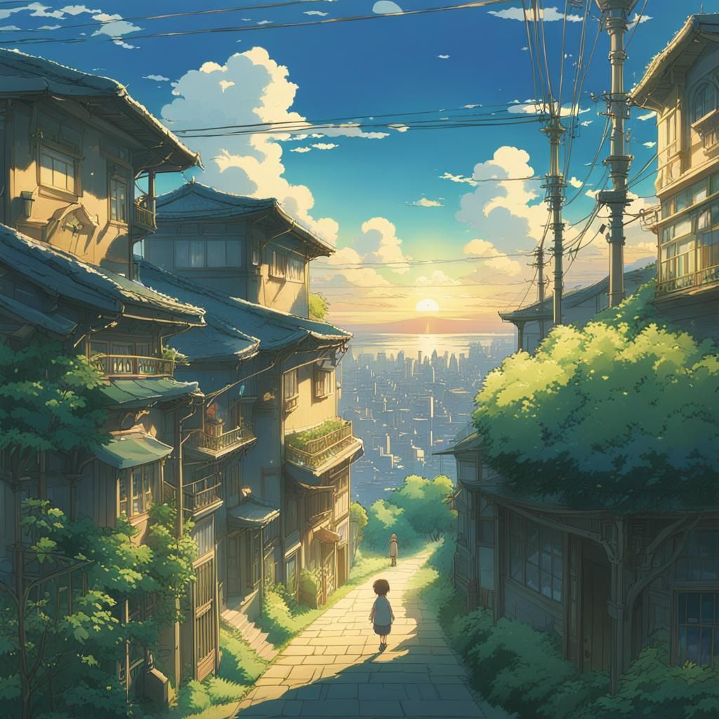 Love is an Illusion: Studio Ghibli Anime Visual