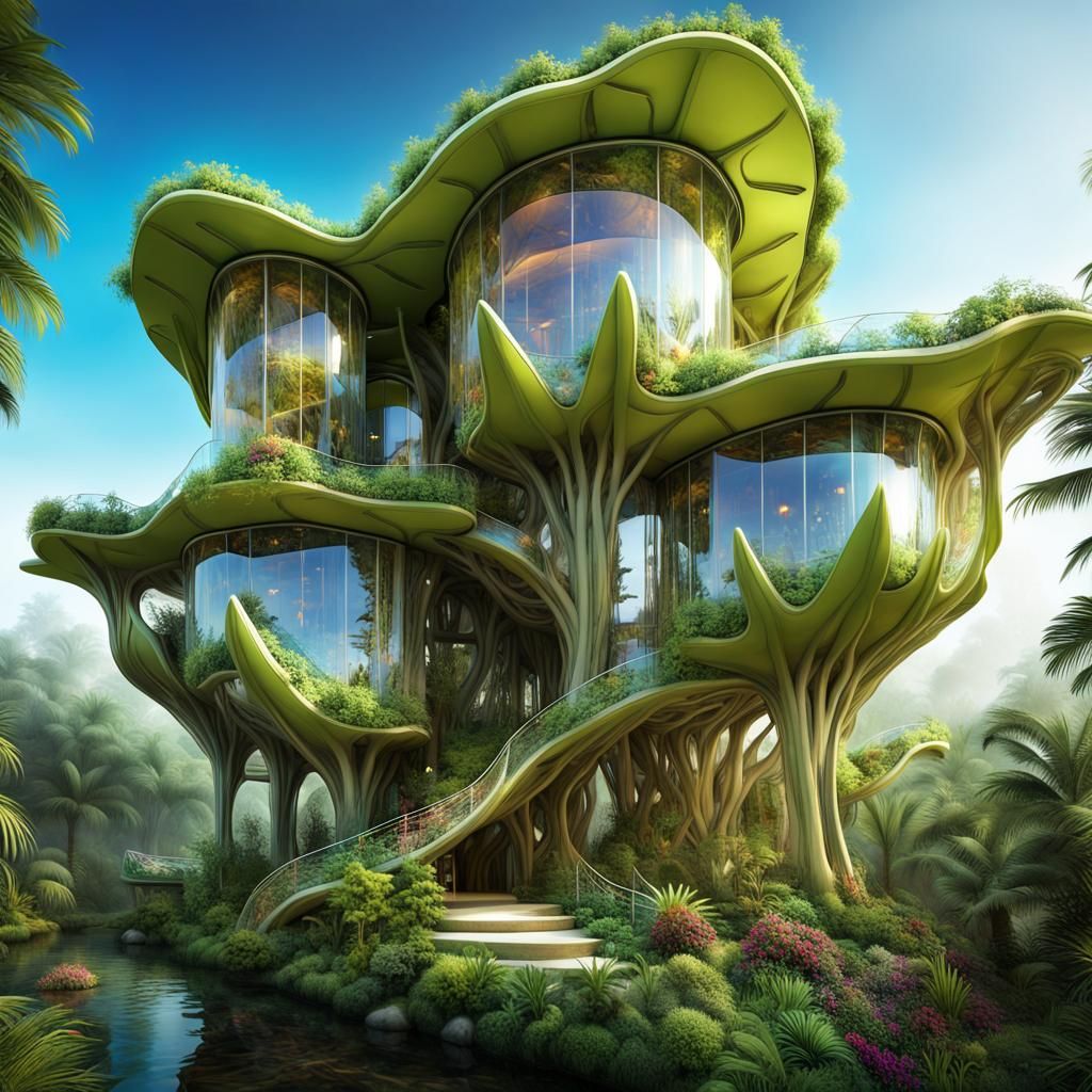 Abstract home architecture