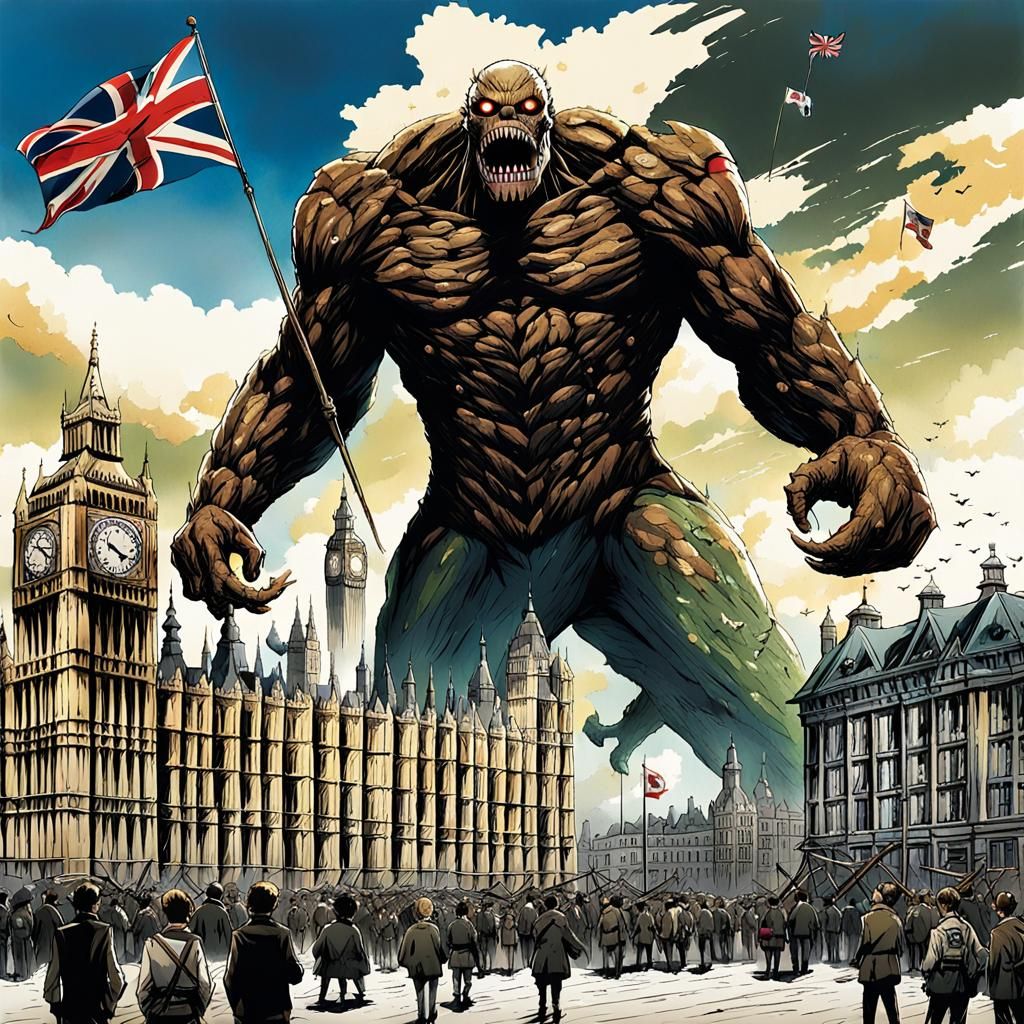 Attack on Titan Monster Attacks London