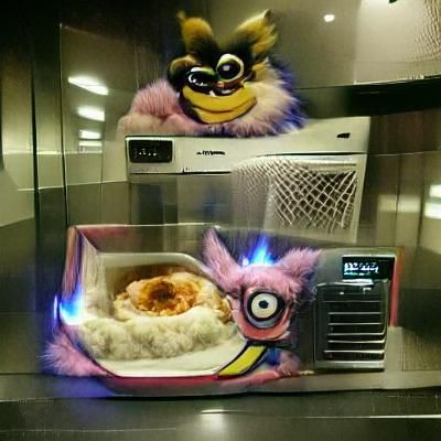 Furby in a Microwave: An AI Interpretation