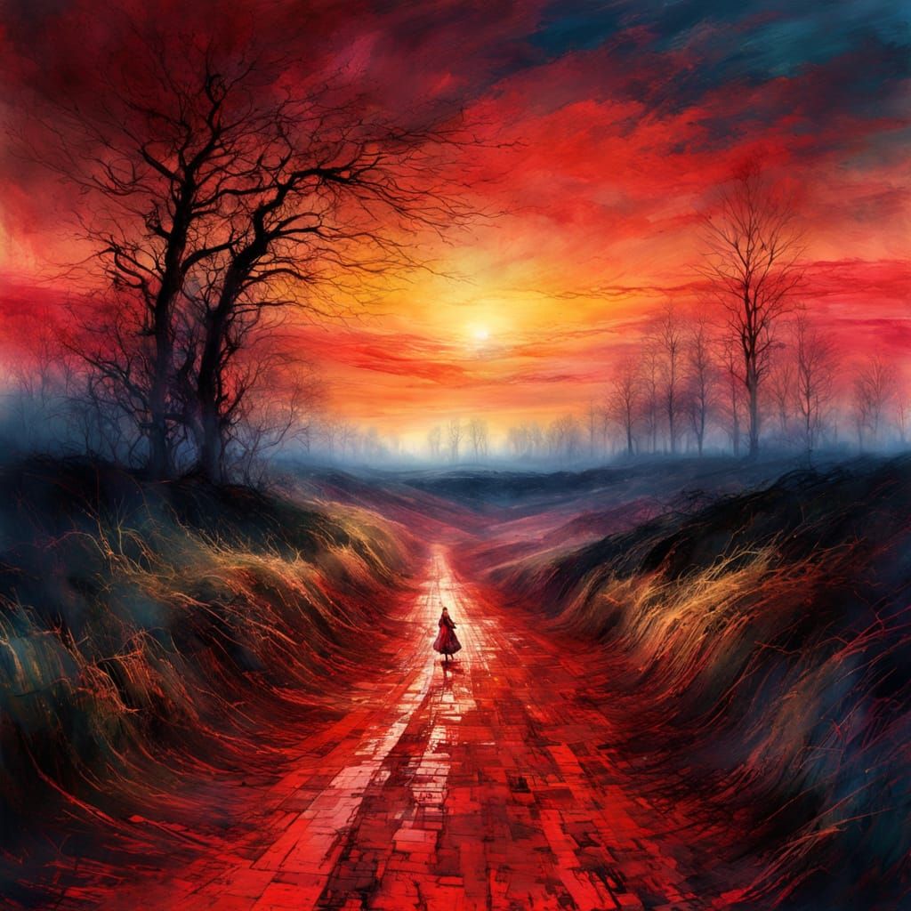 Crimson road