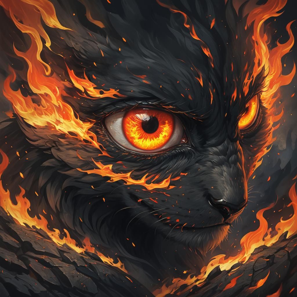 Firey Portrait