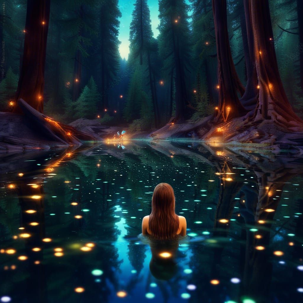 Night swimming