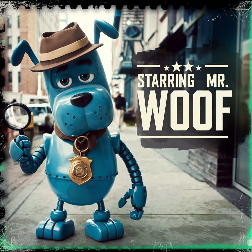 Robotic Dog Detective Film Still
