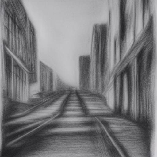 Trolley Tracks (sketch)