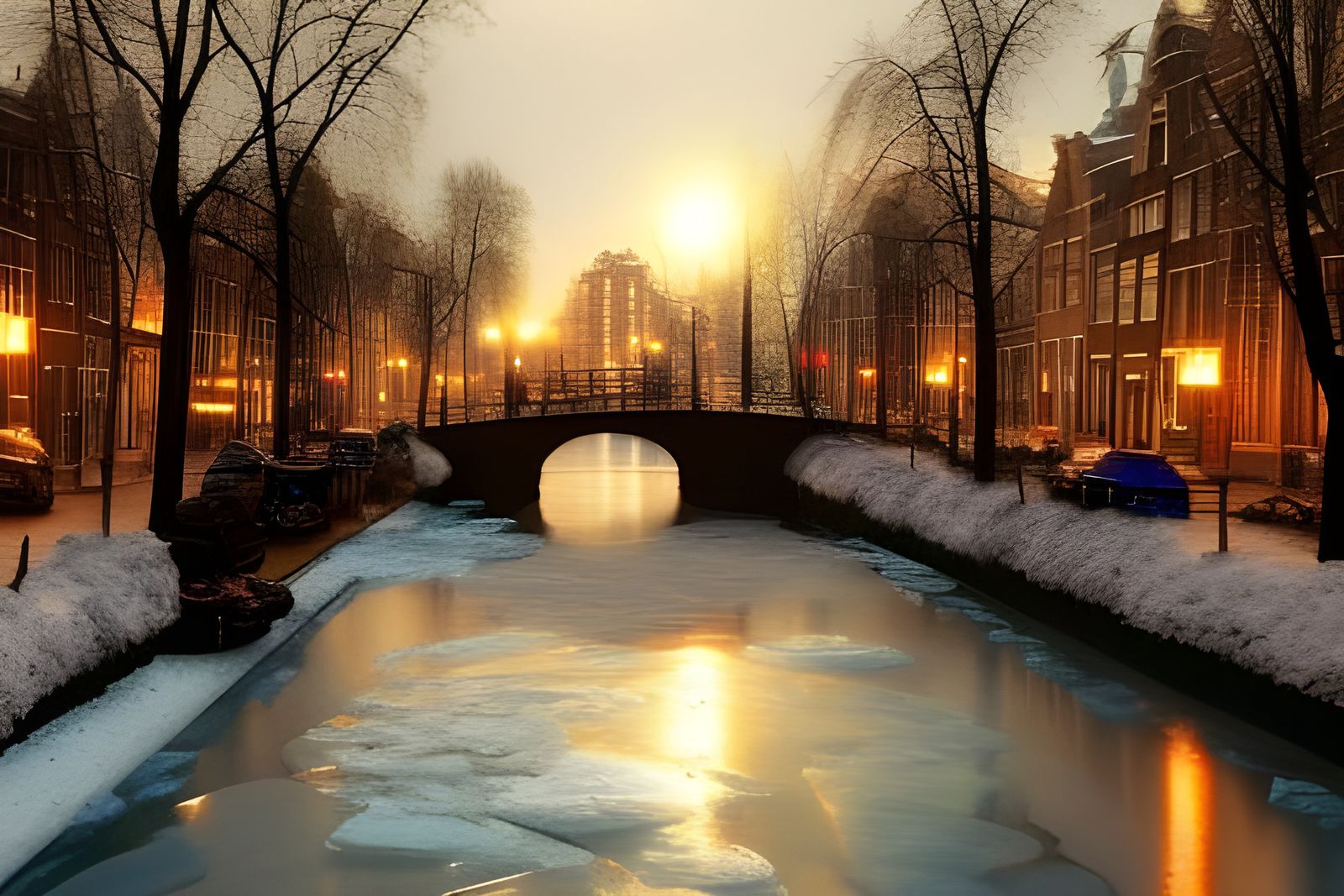 Winter in Amsterdam