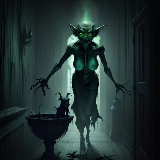 Eldritch Horror: Dobby as Biomechanical Monstrosity