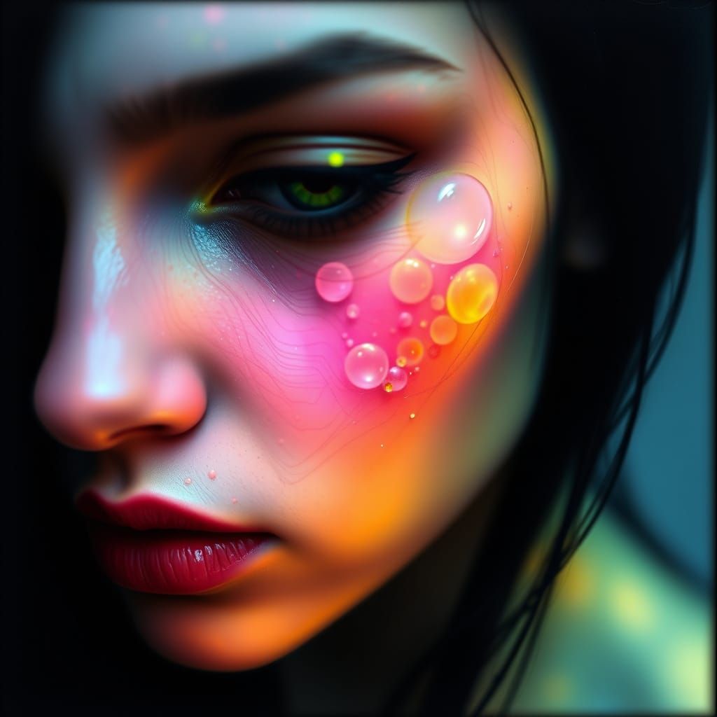 Alchemoir Glaze: Interactive Chemical Memory Art