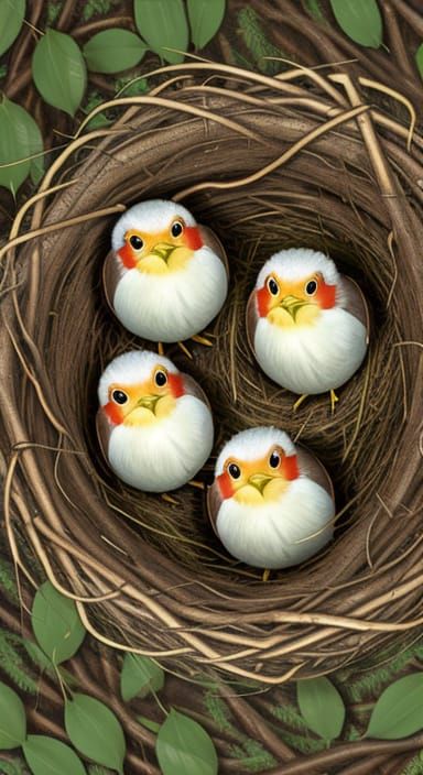 Nest of Robin Eggs: A Symbol of New Life