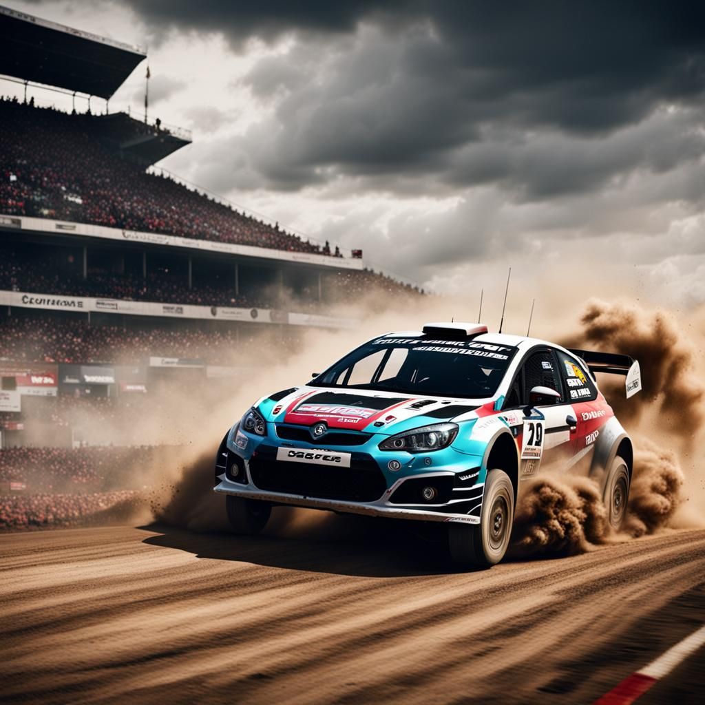 Rally-Cross Dust Trail