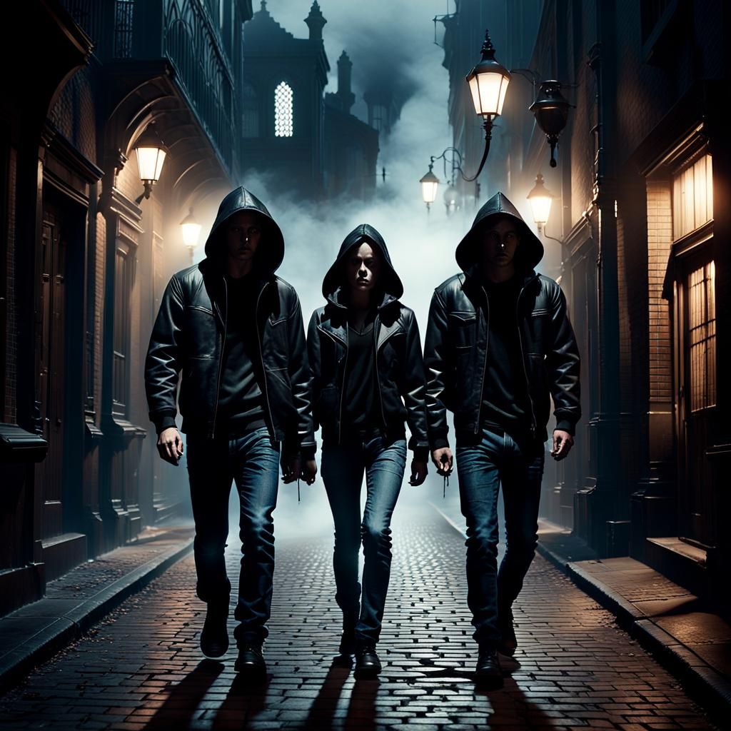 Film Noir: Gothic Alley in a Gritty Urban Landscape