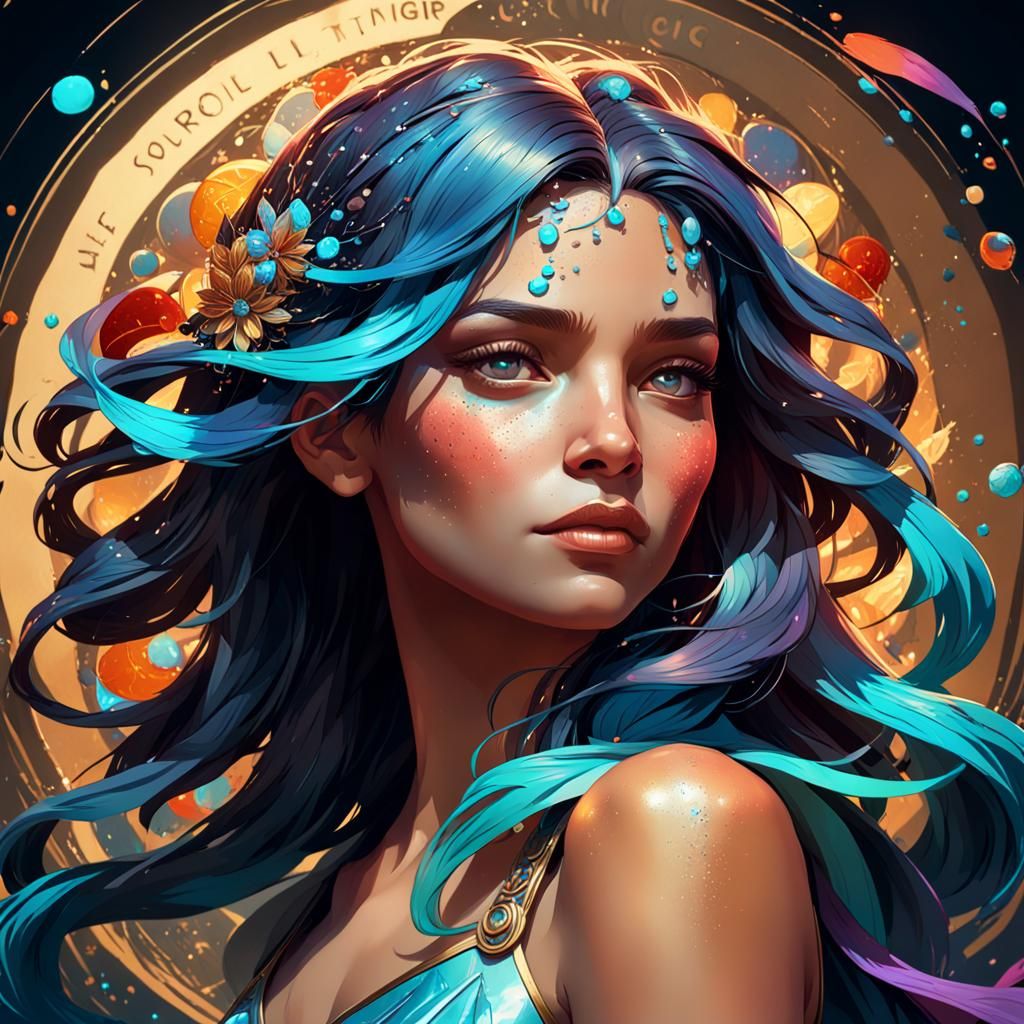 Hyperdetailed Portrait in Dynamic Lighting