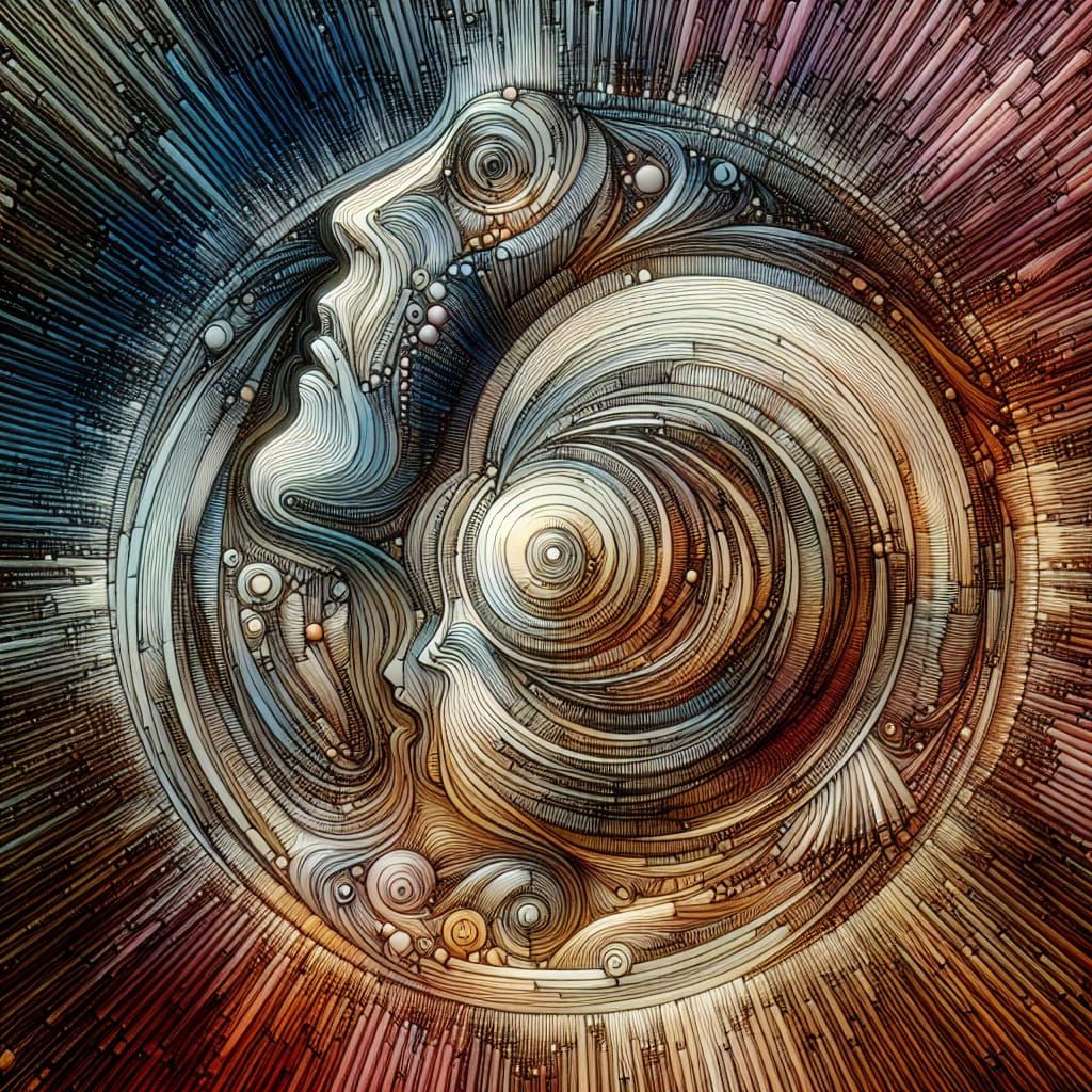 Abstract Hypernatural Image: The Intricacy of Motherhood