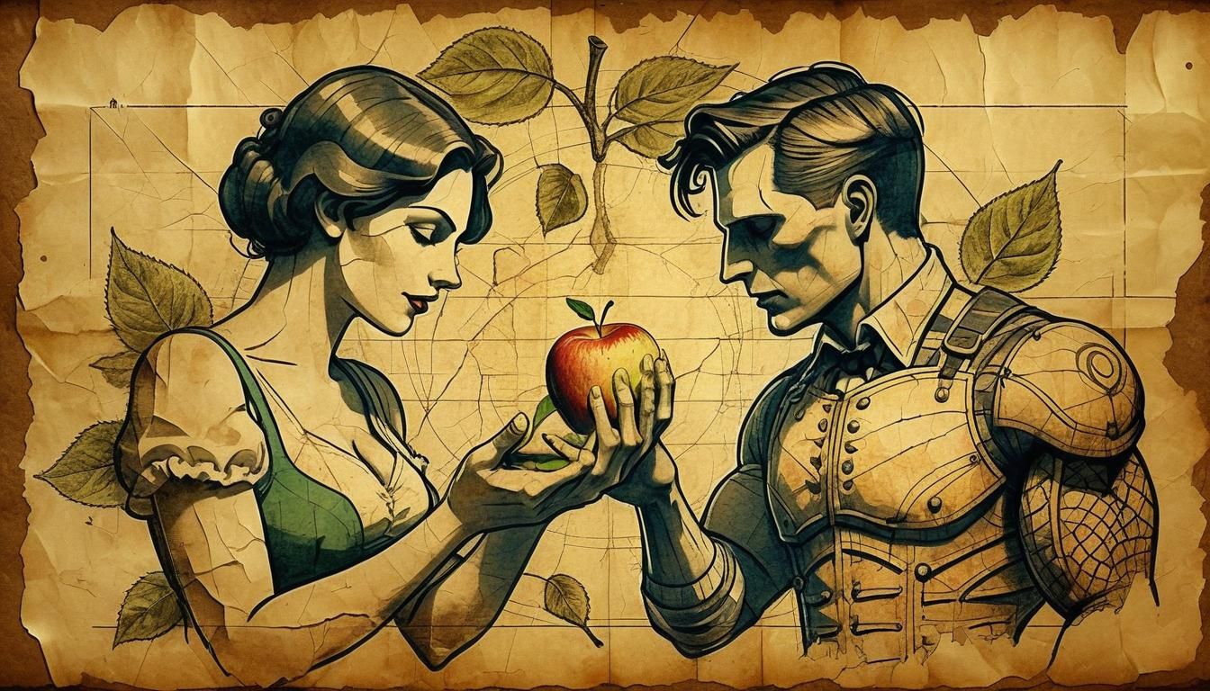 Bioshock Inspired DaVinci Style Anatomical Drawing