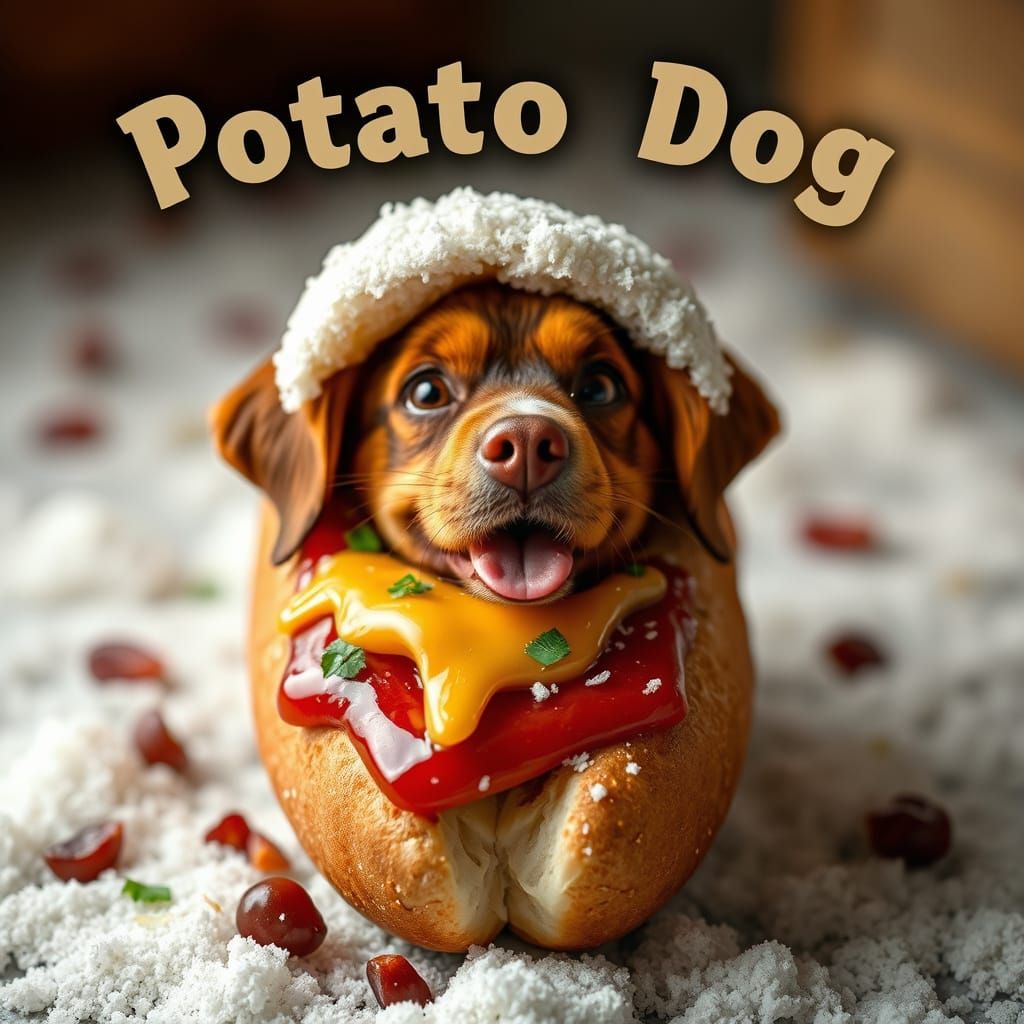 Potato Dog Album Cover Art