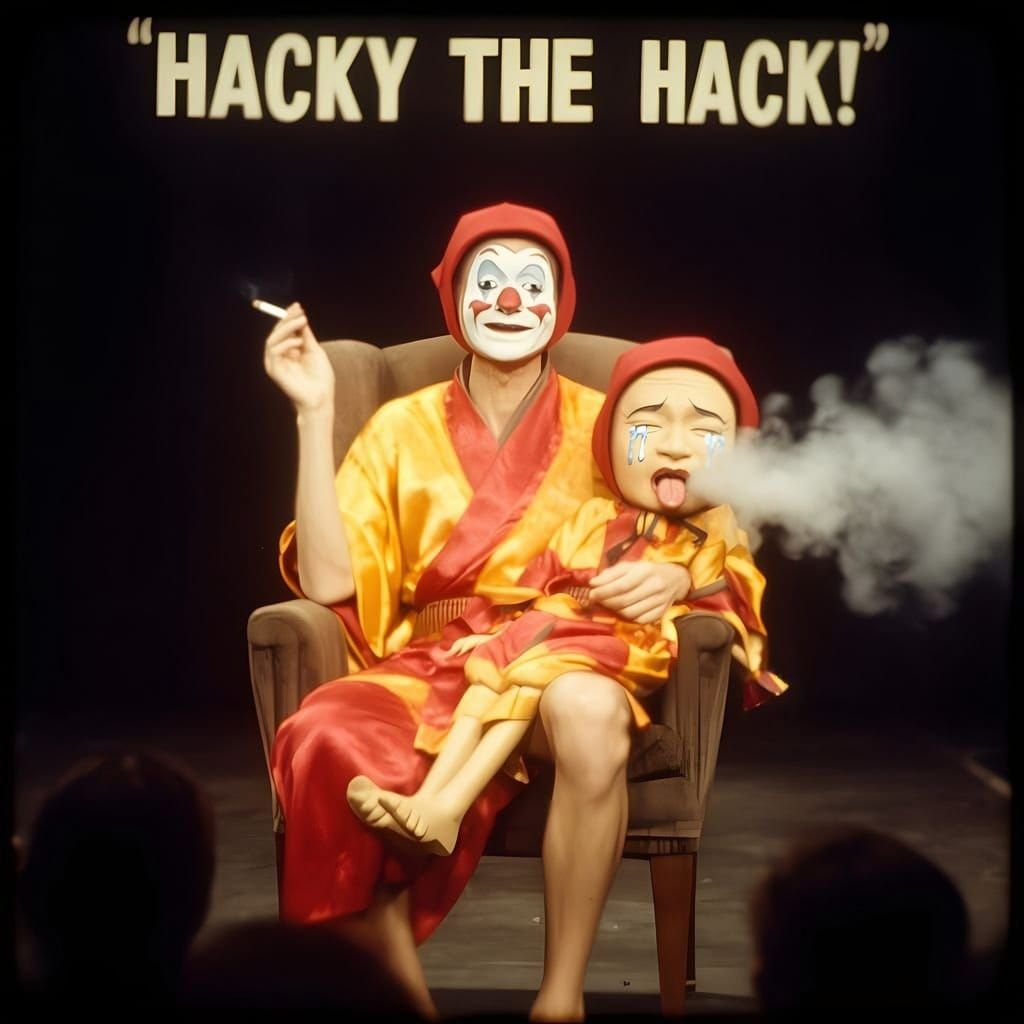 He wasn't a "bad" ventriloquist, but he was smug.