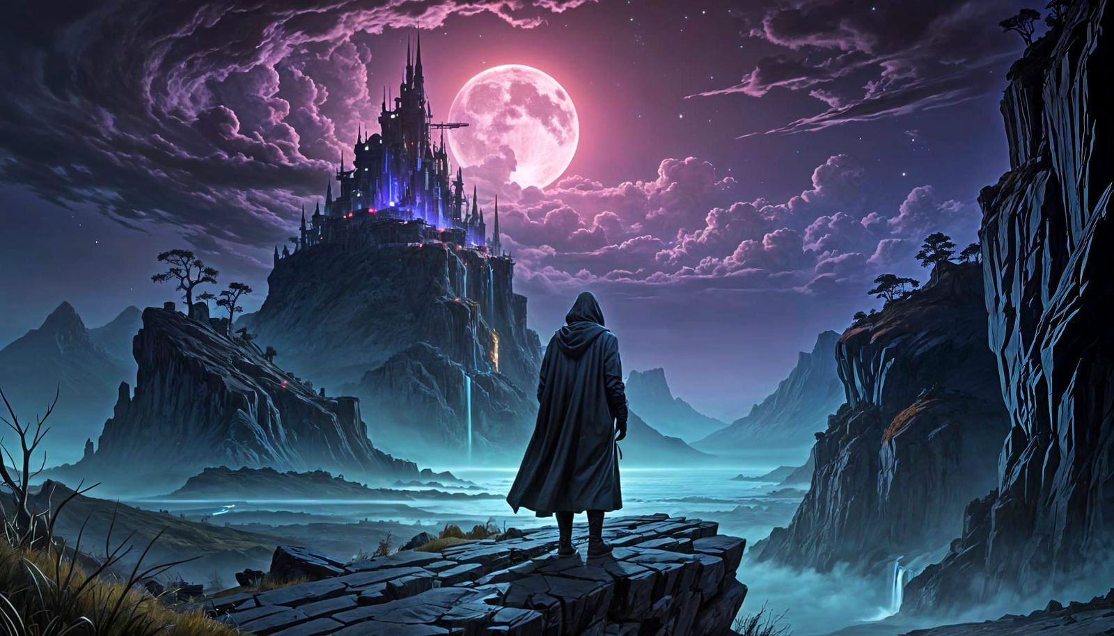 Melancholic Heart in a Desolate Landscape