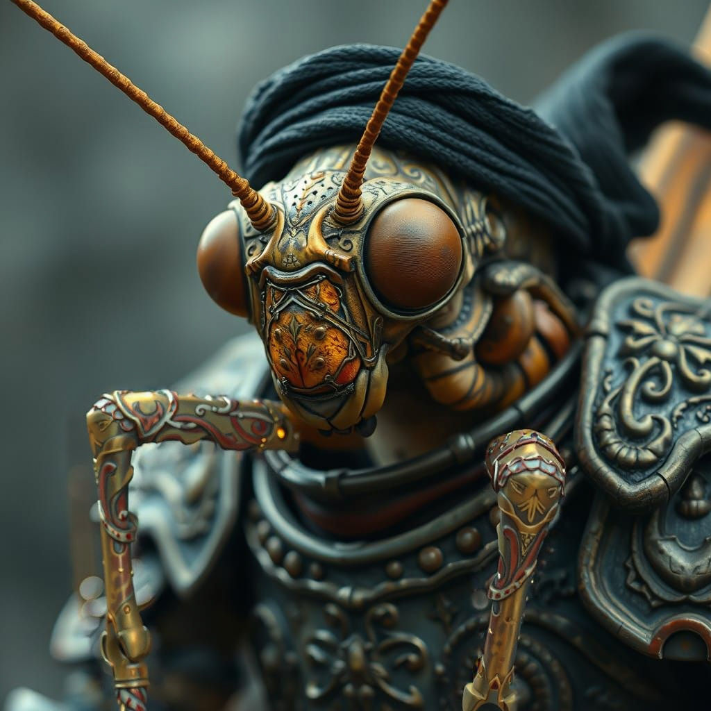 Armored Insects: Grasshopper