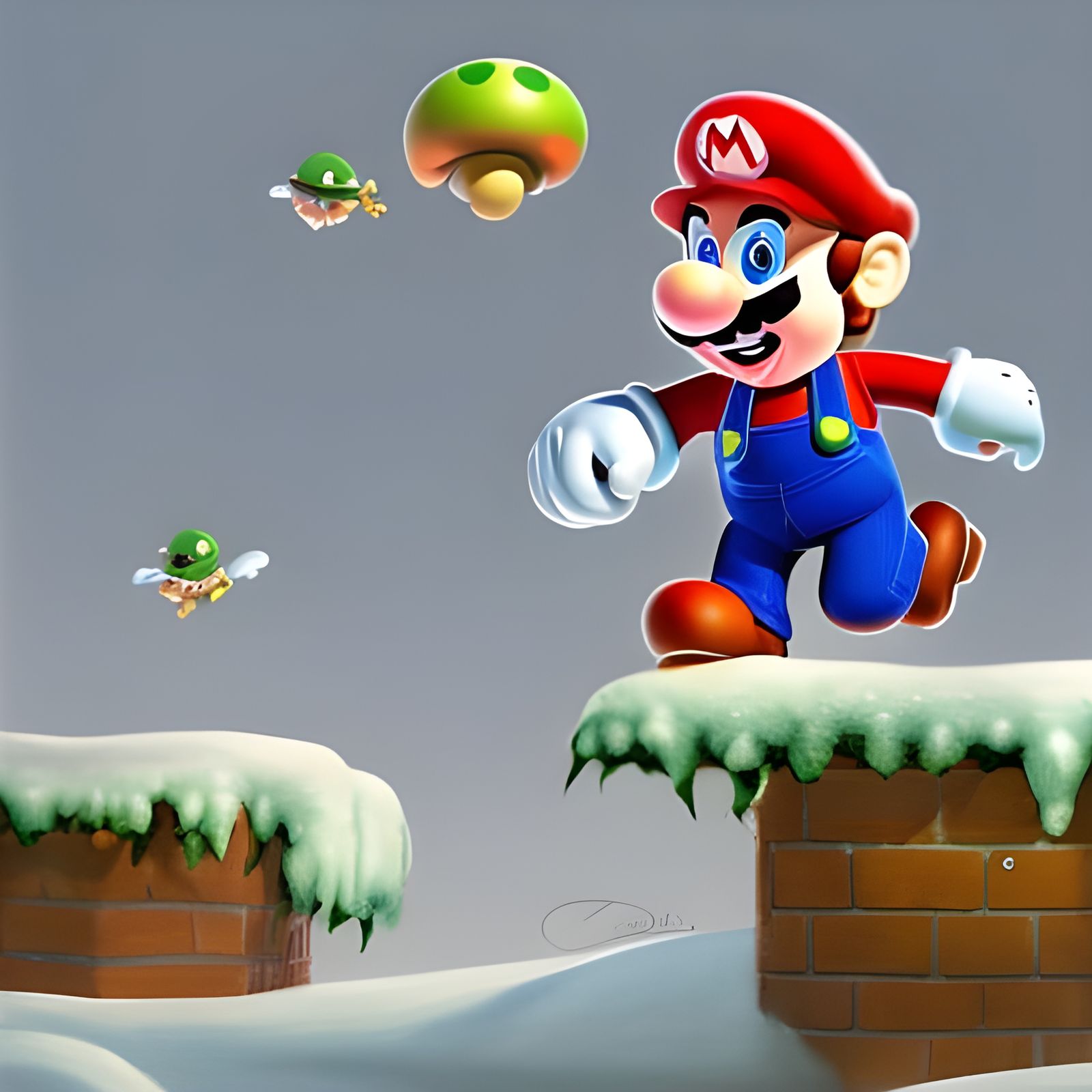Mario's Winter Wonderland
