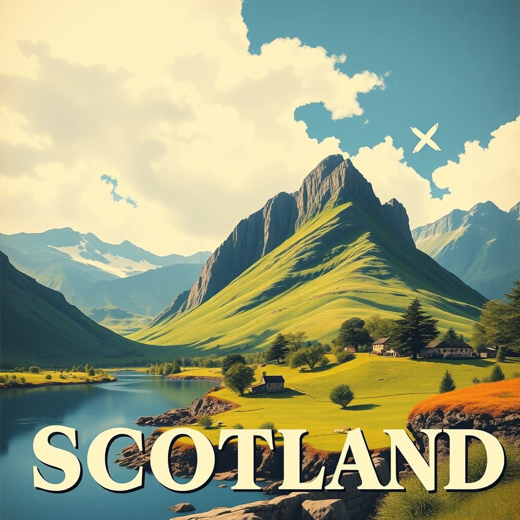 Scotland: A Brutalist Paradise in the 1950s