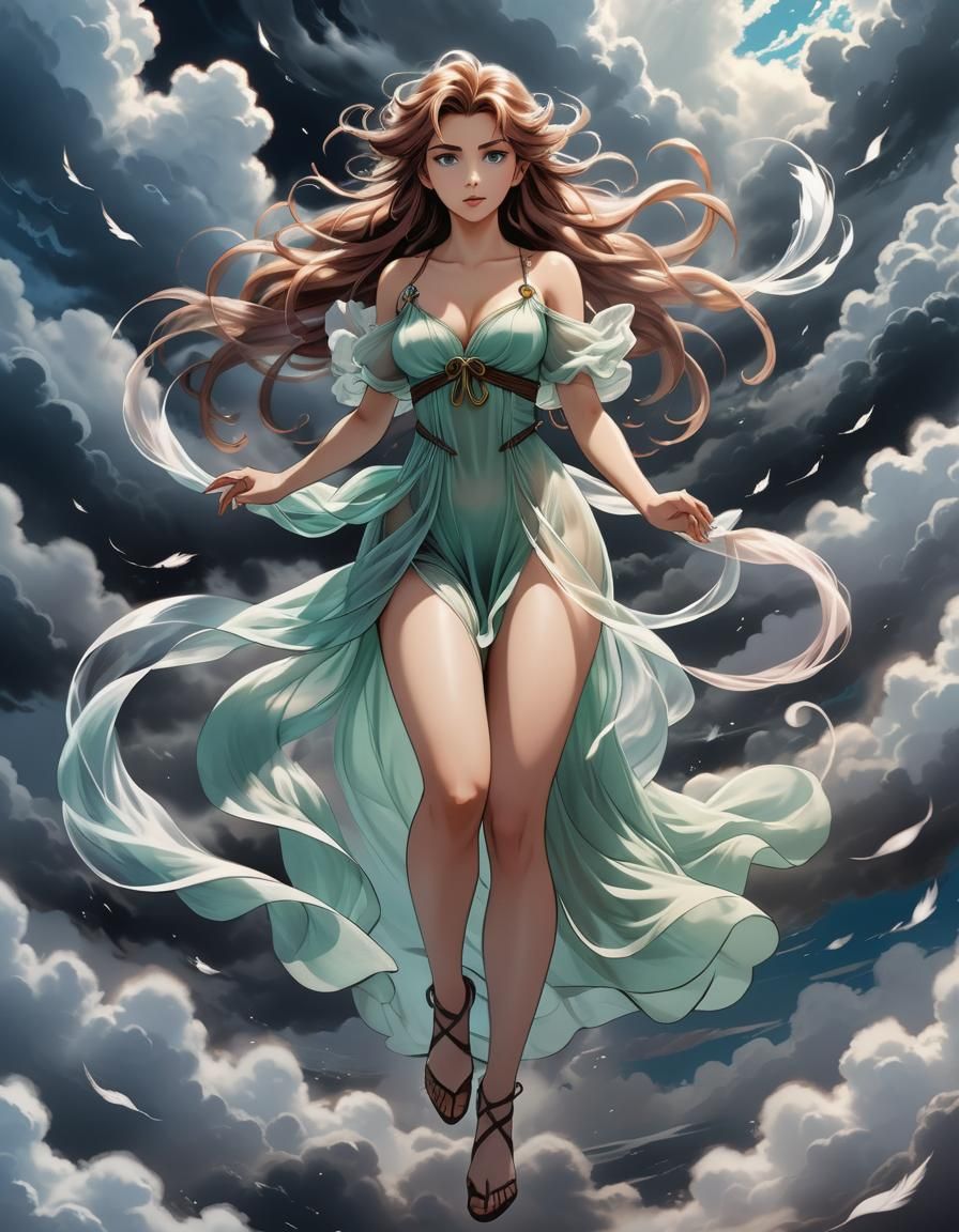 Aeris, Goddess of Wind and Freedom - Wanderer of the Sky