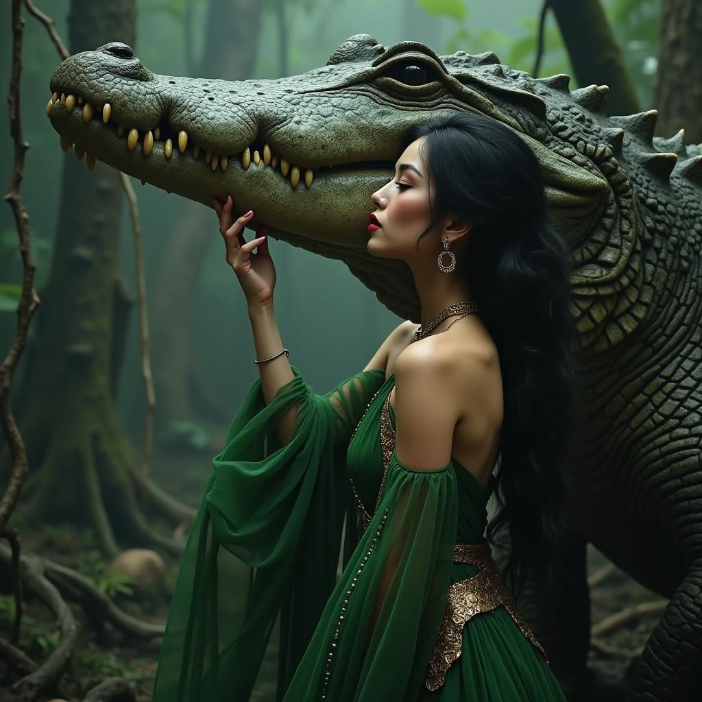 Emerald Dreams: The Girl Who Tamed the Jungle