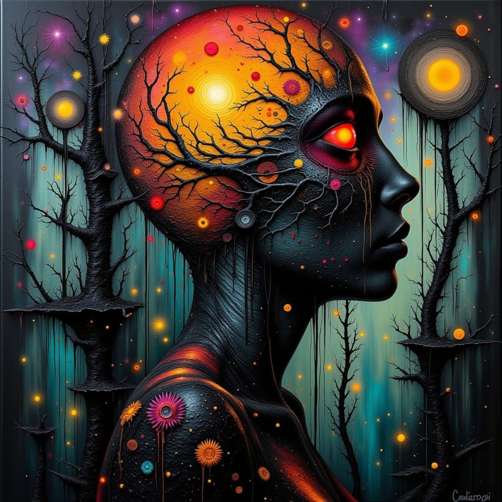 Soul Tormented by Dark, Ethereal Guilt