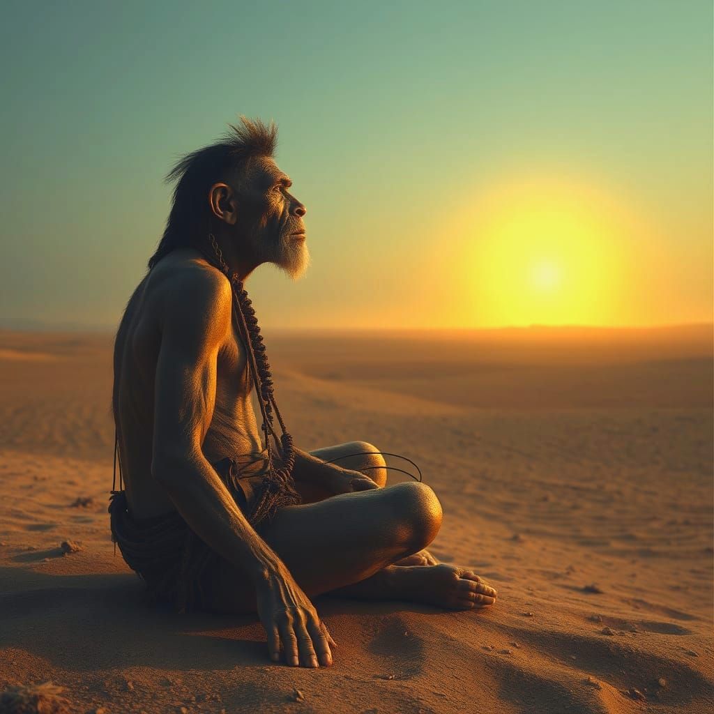 Early Hominid's Limited Perception of Reality