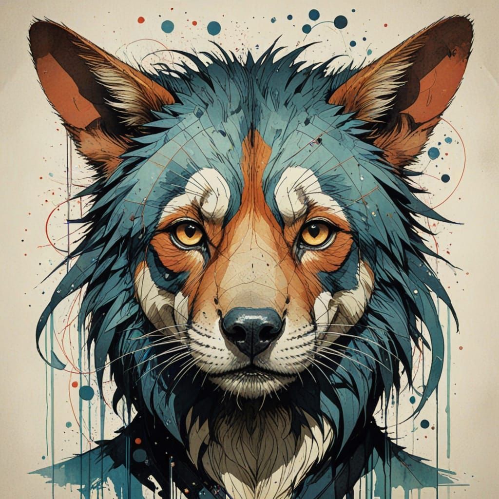 Animal Impostors in Distinctive Artistic Styles