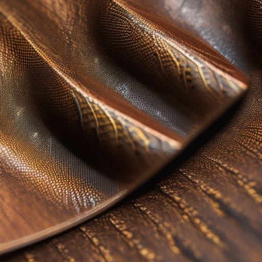 Lizard-Skin Swimsuit in Professional Photography Style